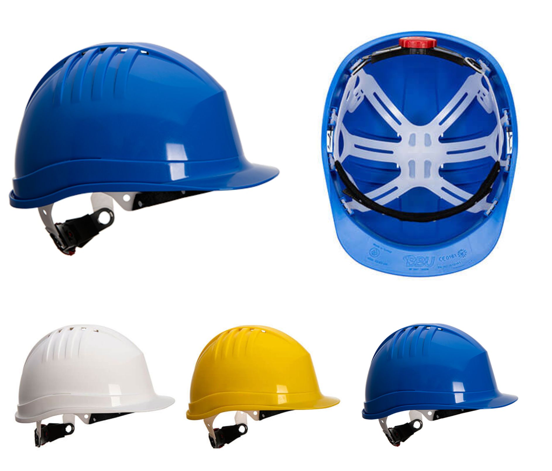 Portwest PS62 - Expertline Safety Helmet (Wheel Ratchet) - Click Image to Close